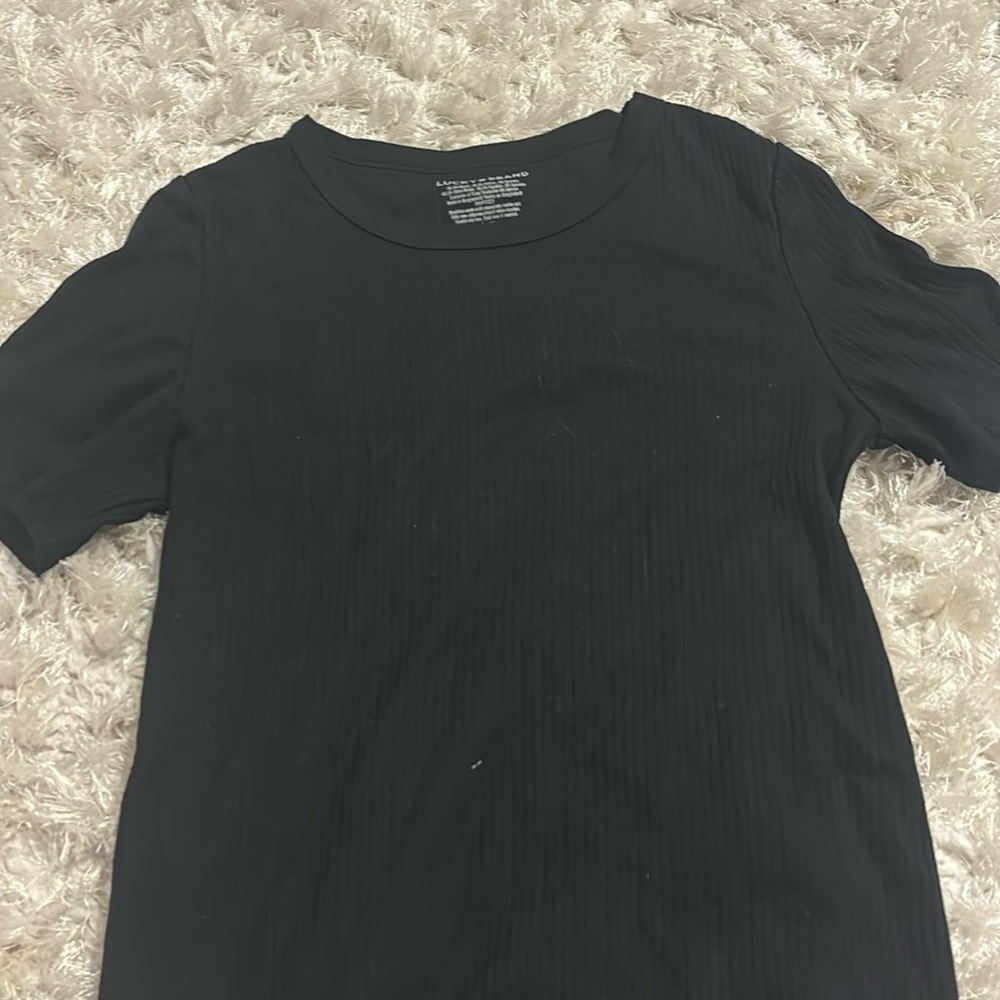 Lucky Brand Black Tee